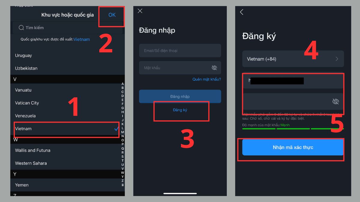 Đăng ký tài khoản iDMSS Plus