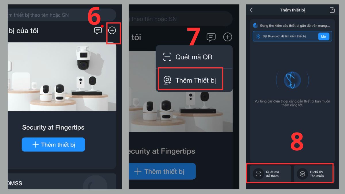 Chọn thêm thiết bị kết nối