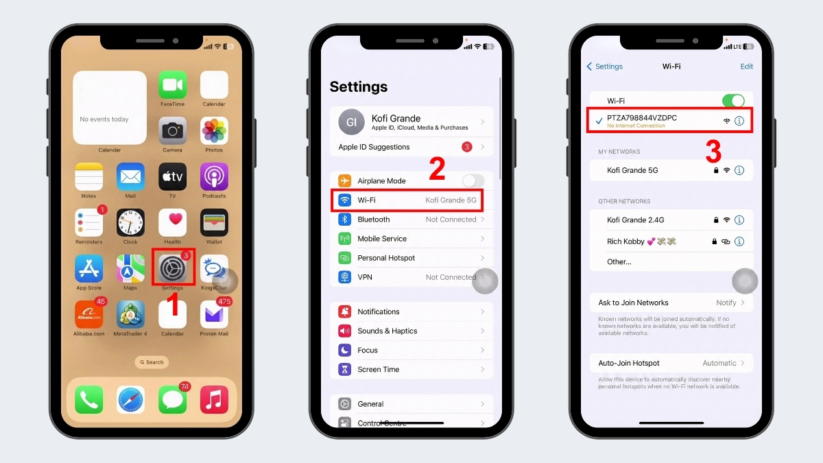 Kết nối camera với WIFi