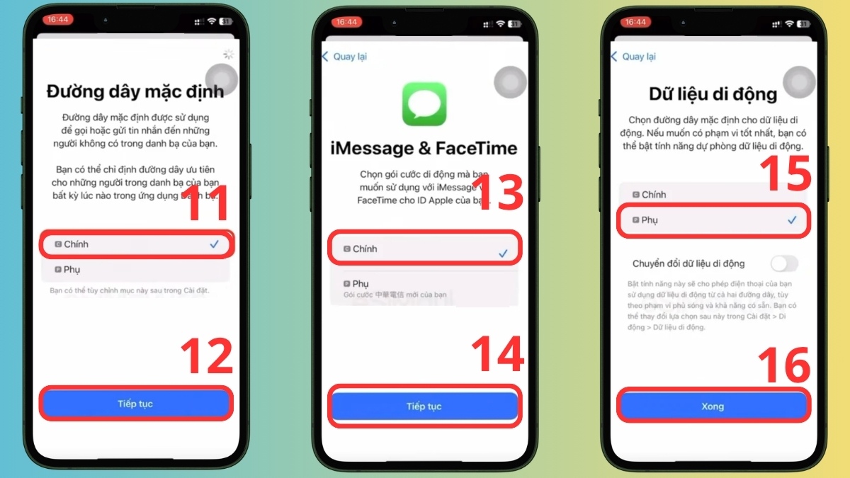 Cài đặt eSIM trên iPhone 12 Pro Max