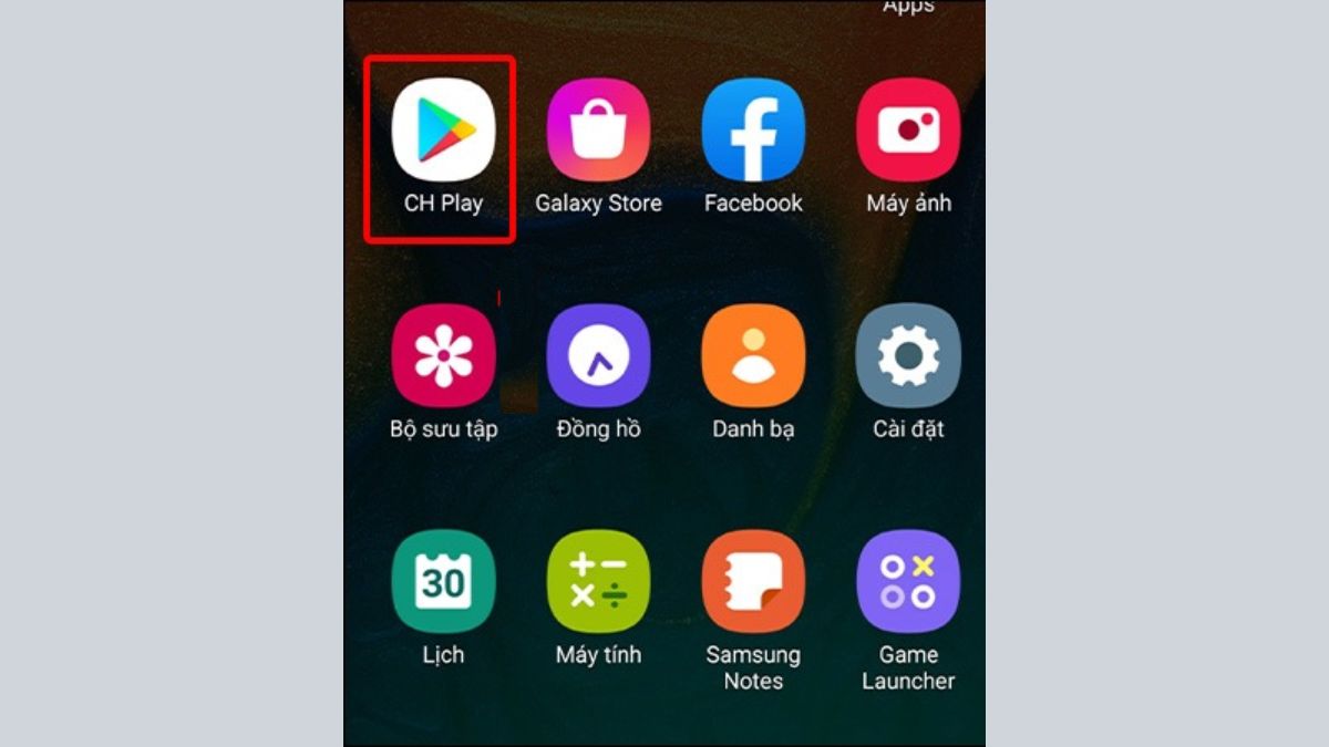 Vào “Ứng dụng & trò chơi của tôi” trong Google Play