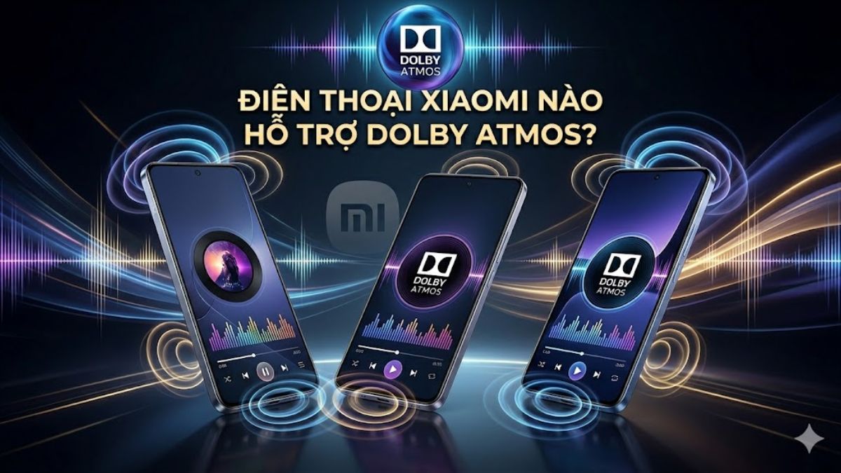 Điện thoại Xiaomi tầm trung và cao cấp được trang bị sẵn hiệu ứng âm thanh Xiaomi