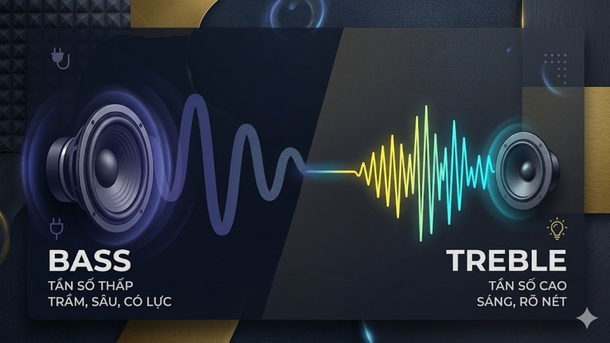 Định nghĩa về Âm bass và treble