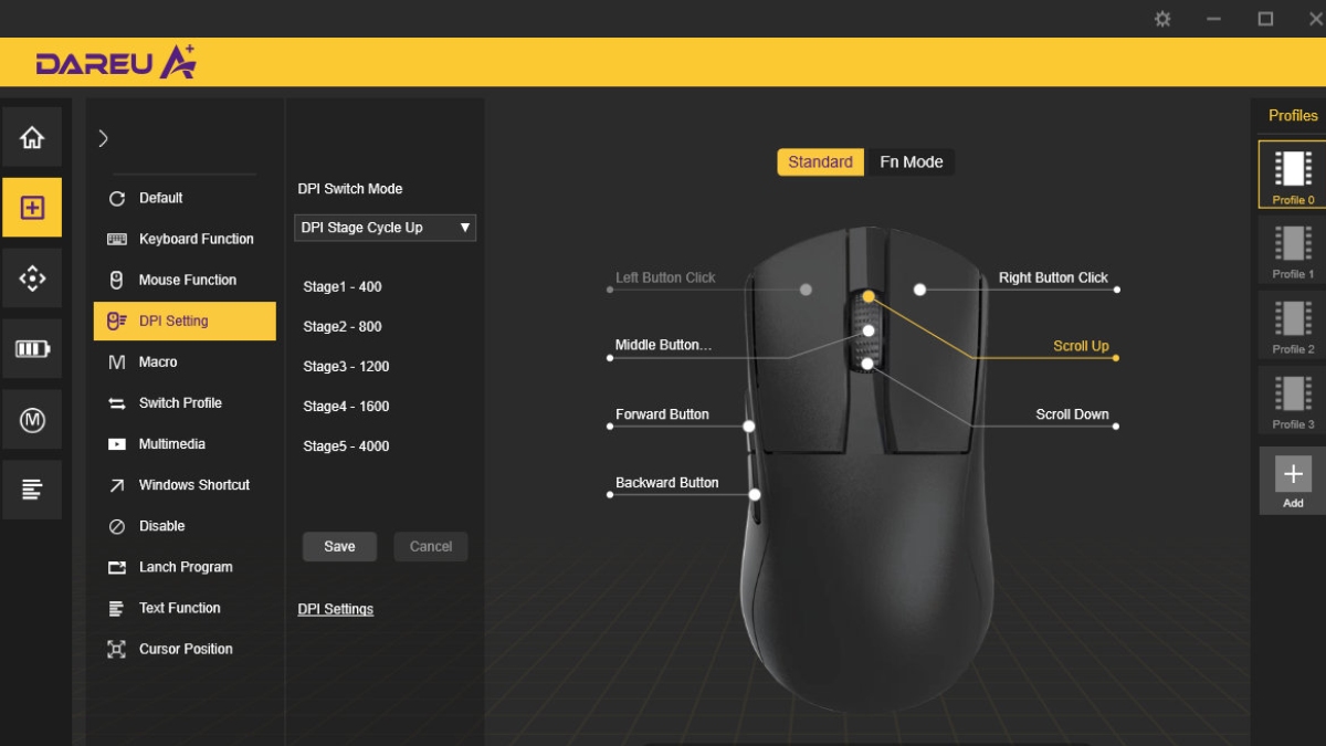 Các lưu ý khi sử dụng phần mềm DareU