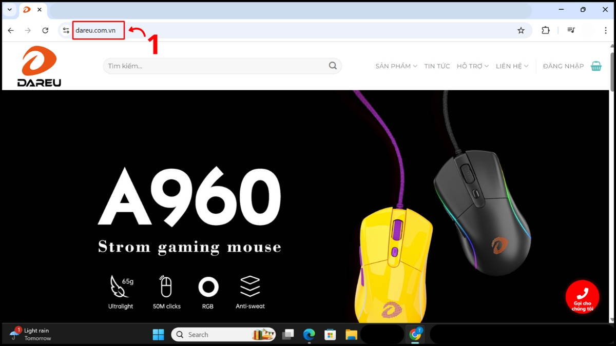 Trang web chính thức của DareU Driver