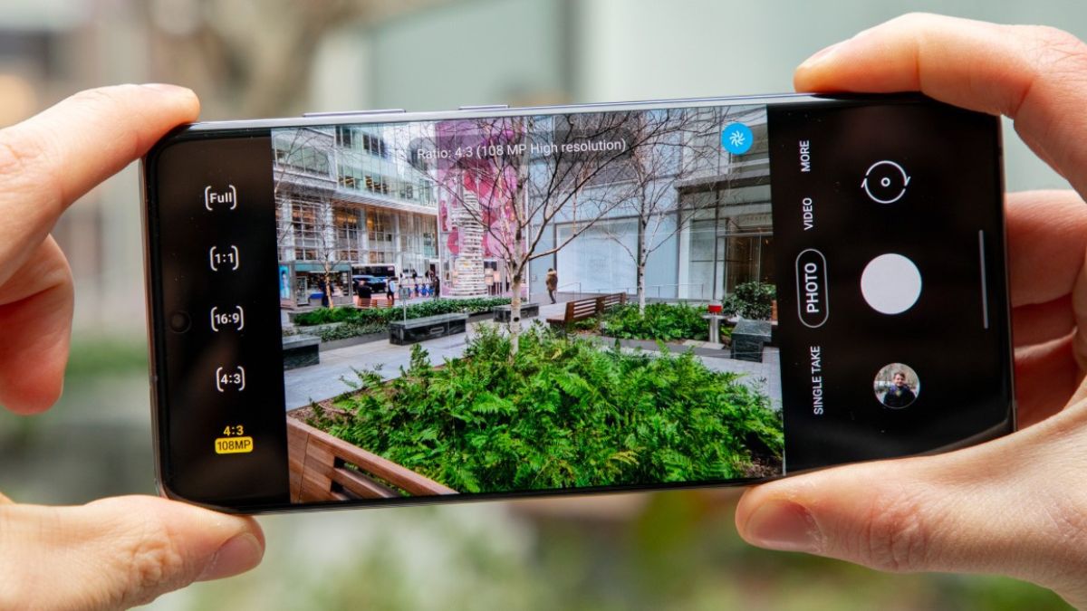 Chế độ chụp phong cảnh trên Samsung