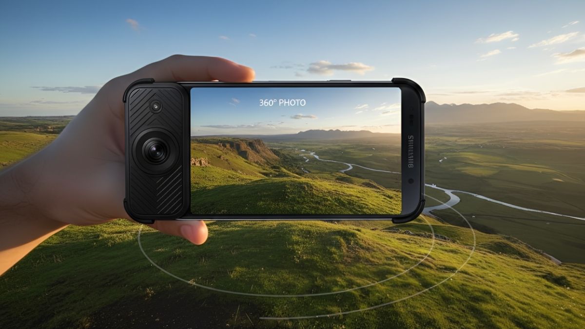 Dung lượng bộ nhớ cao giúp chụp ảnh 360 độ đẹp hơn với Samsung