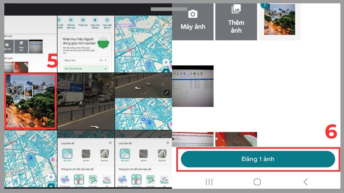Tải ảnh 360 độ và đăng ảnh