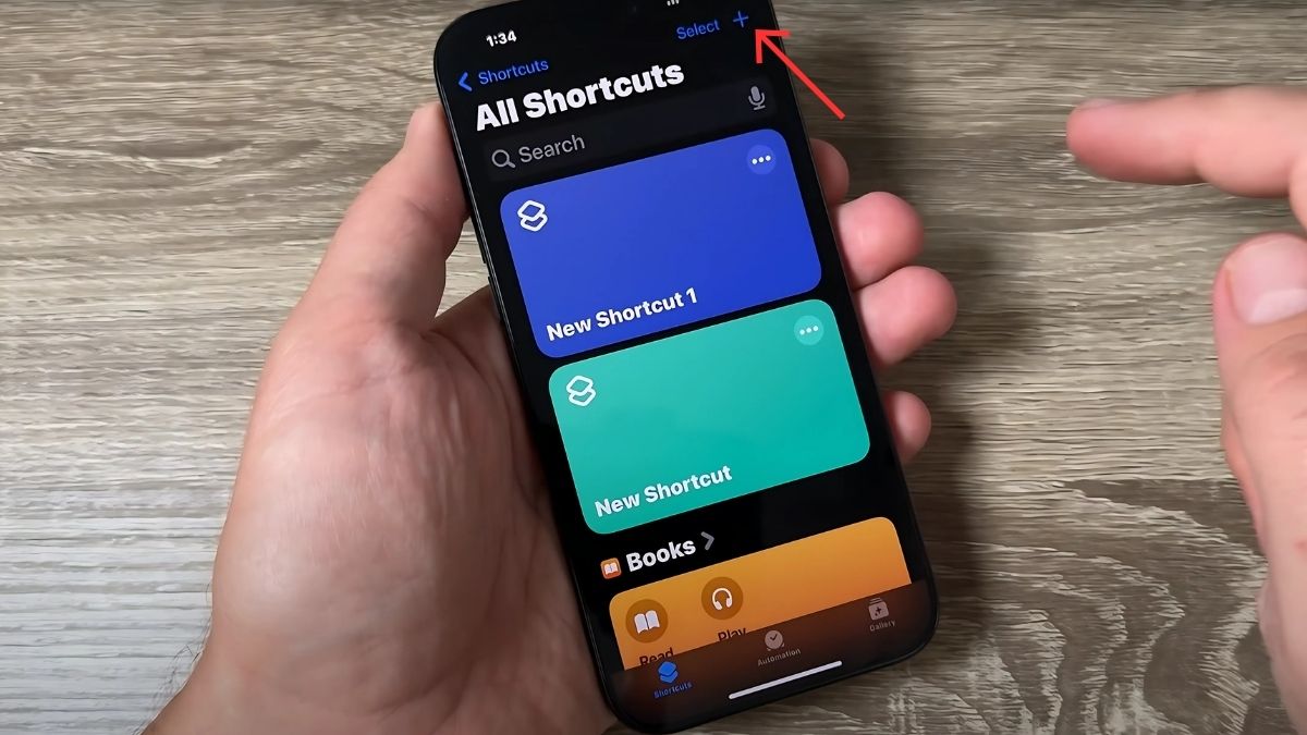 Thiết lập ứng dụng phím tắt (Shortcut)