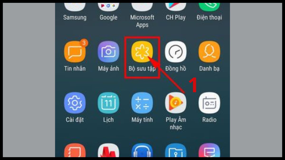 Mở Bộ sưu tập