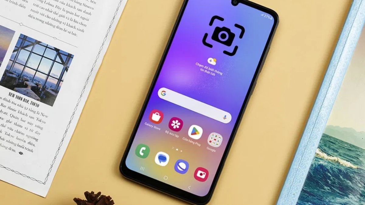 Người dùng có thể chỉnh sửa và chia sẻ ảnh chụp màn hình trên máy Samsung
