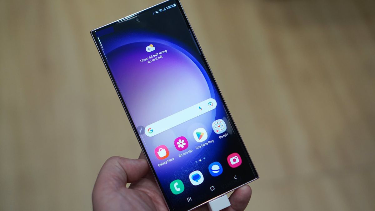 Ảnh chụp màn hình Samsung S23 Ultra được lưu trong Bộ sưu tập