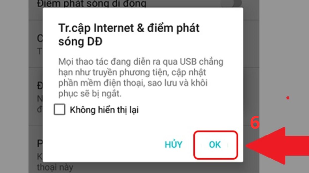Nhấn chọn OK