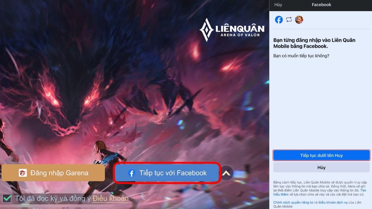 Điều kiện trước khi chuyển tài khoản liên quân