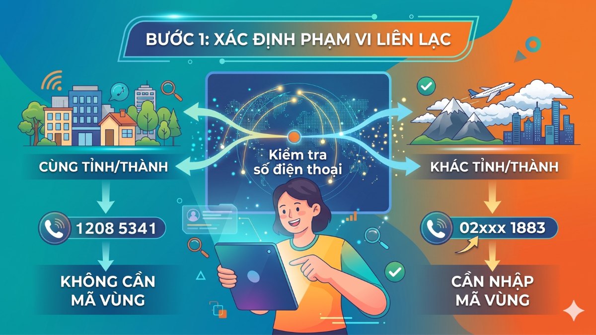 Xác định phạm vi liên lạc