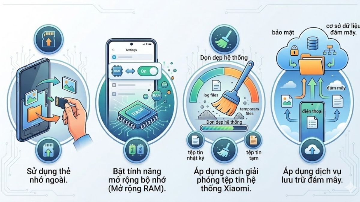 Một số cách mở rộng dung lượng Redmi hiệu quả