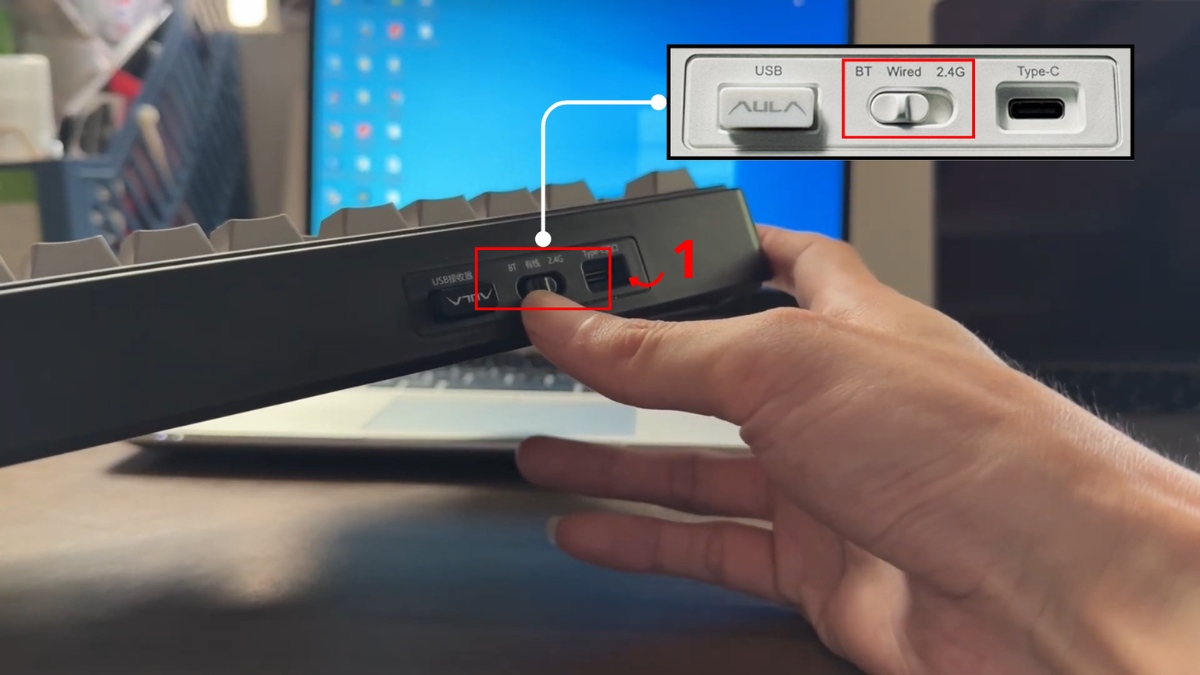 Kích hoạt Bluetooth trên bàn phím