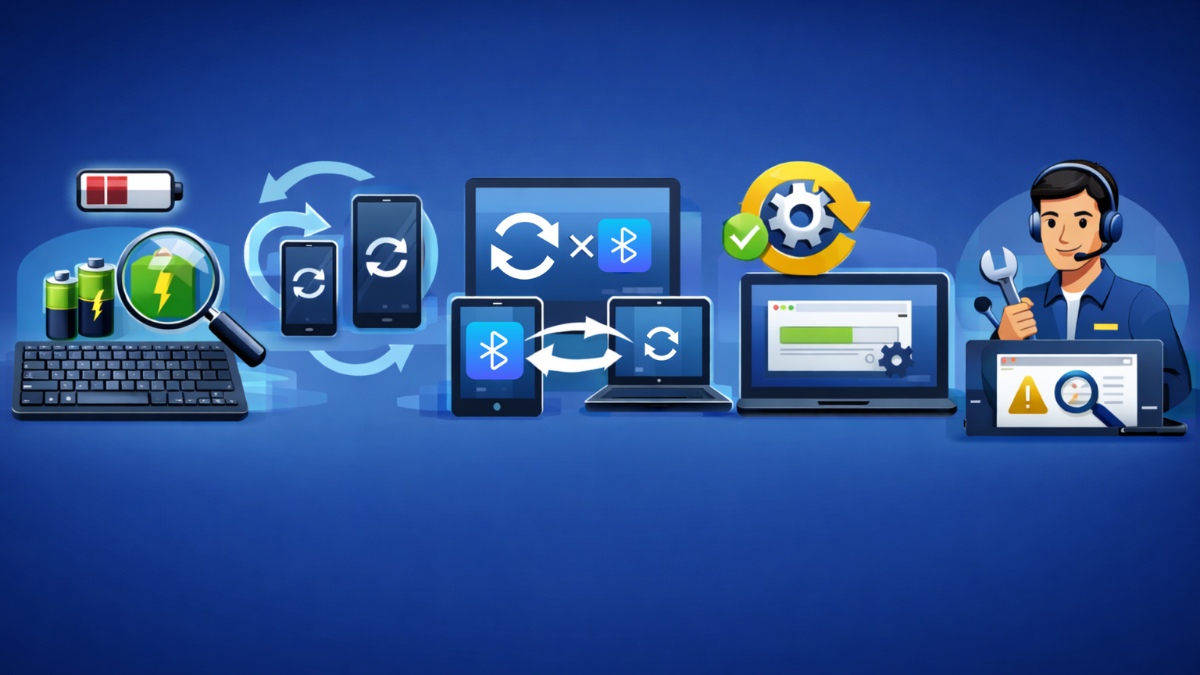 Chạy Troubleshooter khi gặp sự cố bàn phím Bluetooth