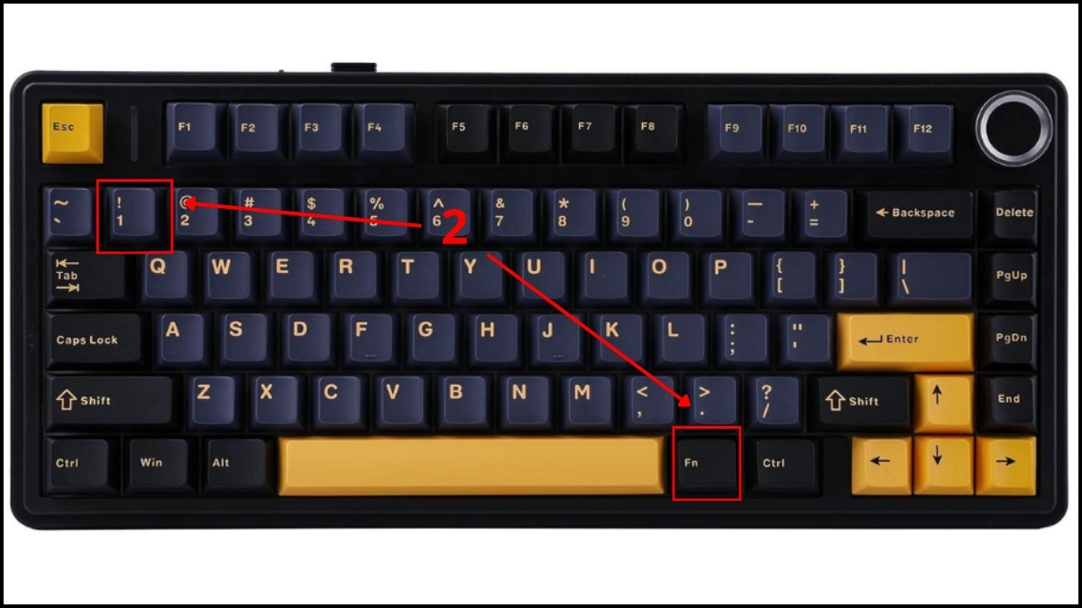 Tổ hợp phím bật Bluetooth