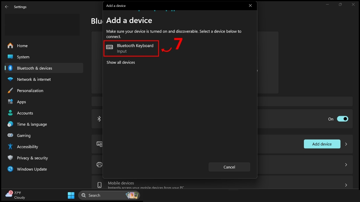 Hoàn tất quá trình ghép nối