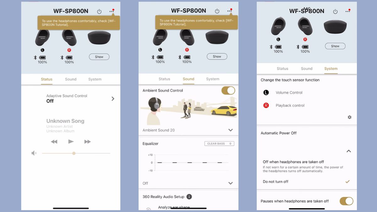Khám phá các tính năng nổi bật trên app quản lý tai nghe