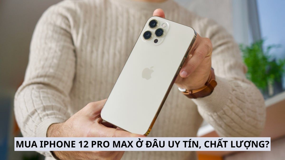 Chọn mua iPhone 12 Pro Max tại nơi uy tín 