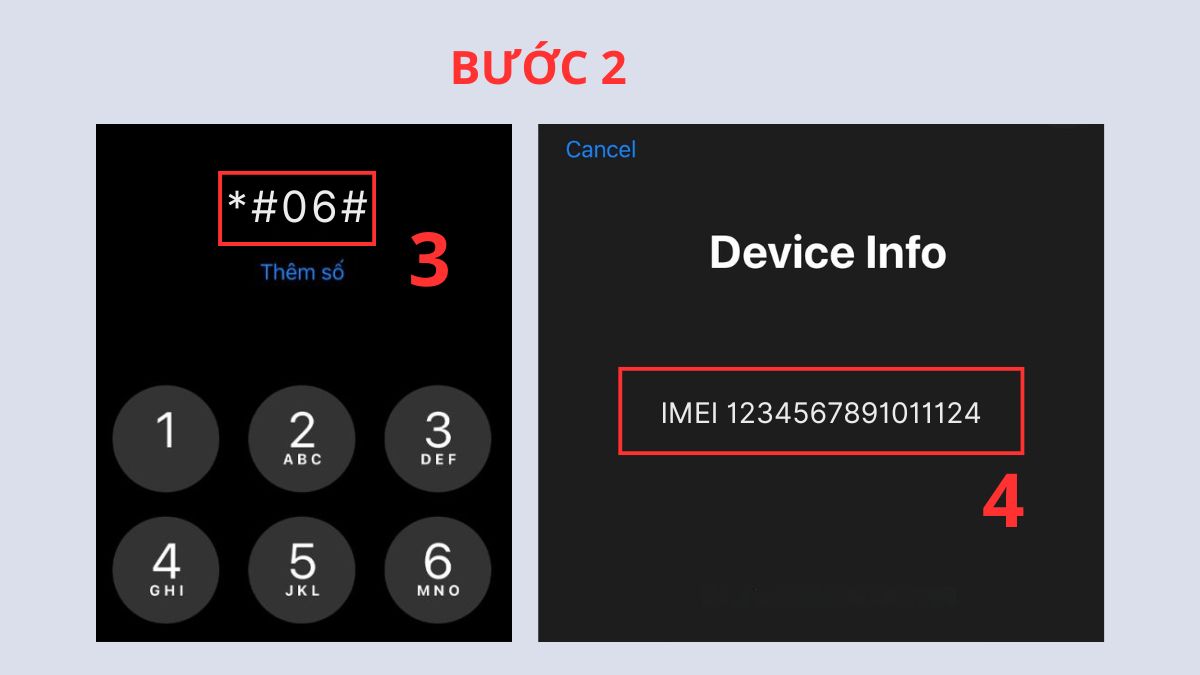 Kiểm tra mã IMEI để xác định nguồn gốc iPhone