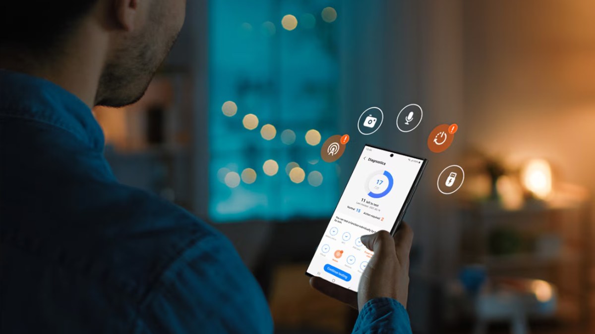 Check điện thoại chính hãng qua Samsung Members