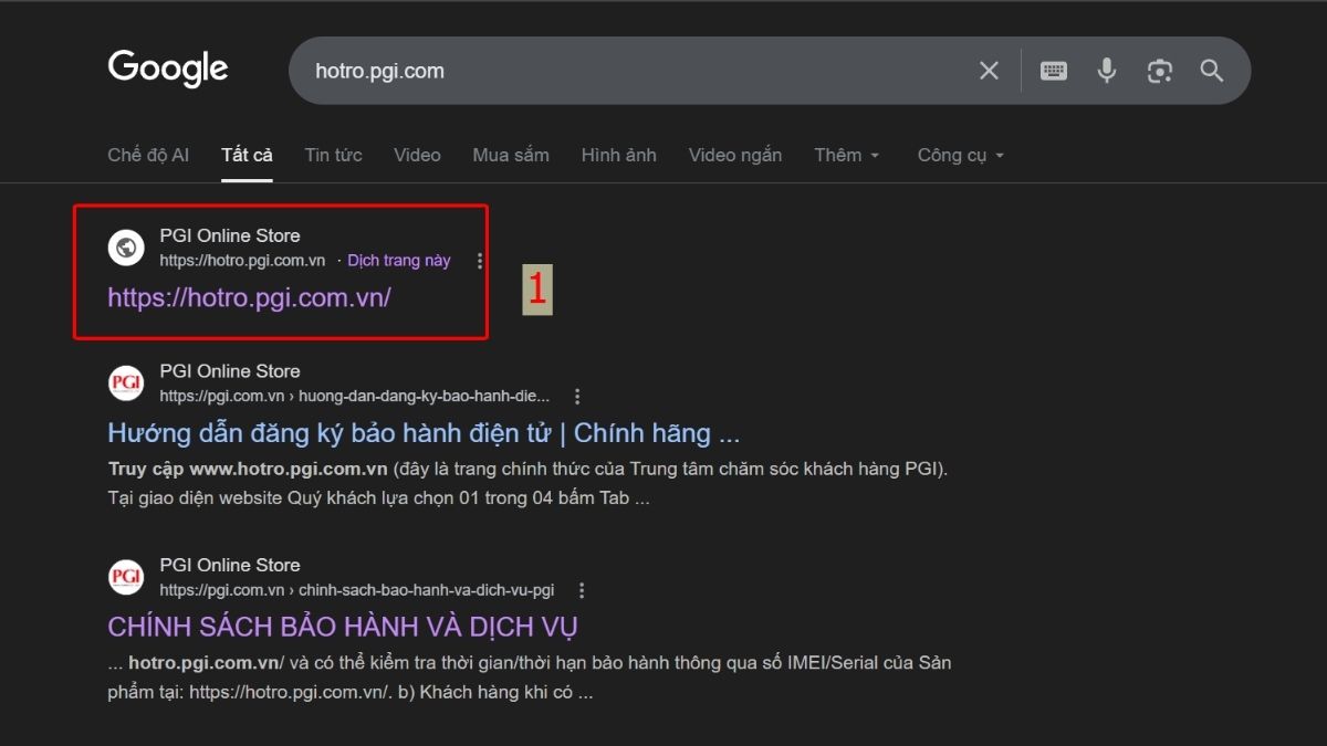 Truy cập vào trang web của nhà phân phối chính thức JBL tại Việt Nam