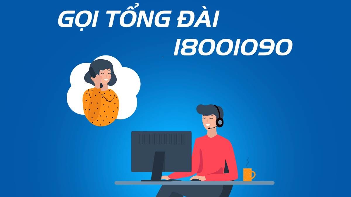 Gọi tổng đài 18001090 để lấy lại mật khẩu chuyển tiền trên điện thoại khi quên