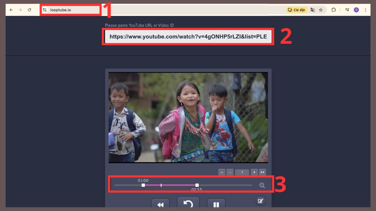 Cách phát lại video trên YouTube đối với một phân đoạn yêu thích