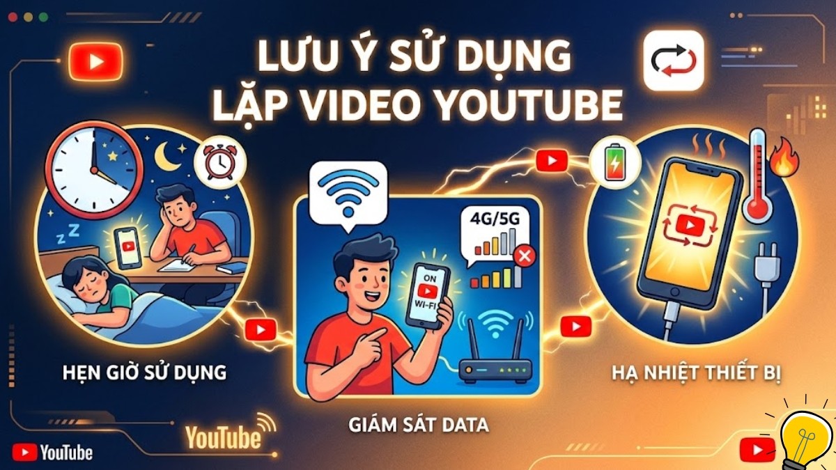 Cách tận dụng tính năng vòng lặp YouTube để tối ưu trải nghiệm