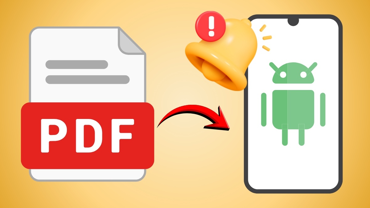 Điện thoại chưa cài ứng dụng đọc file PDF trên điện thoại