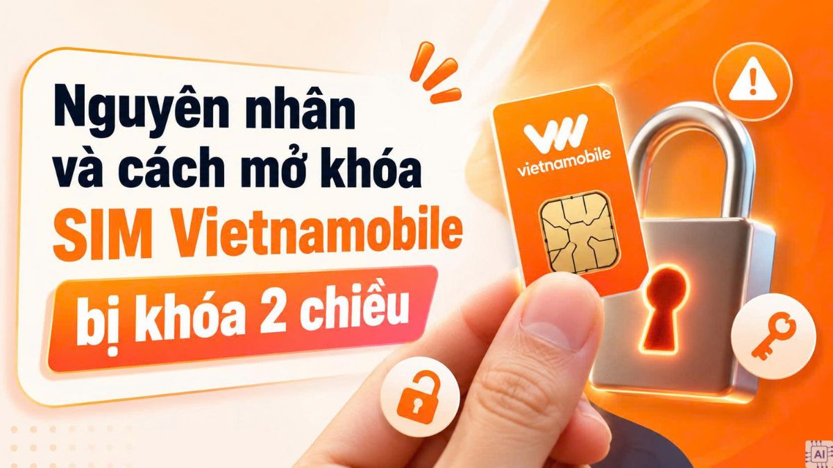 Nguyên nhân và cách mở khóa SIM Vietnamobile bị khóa 2 chiều