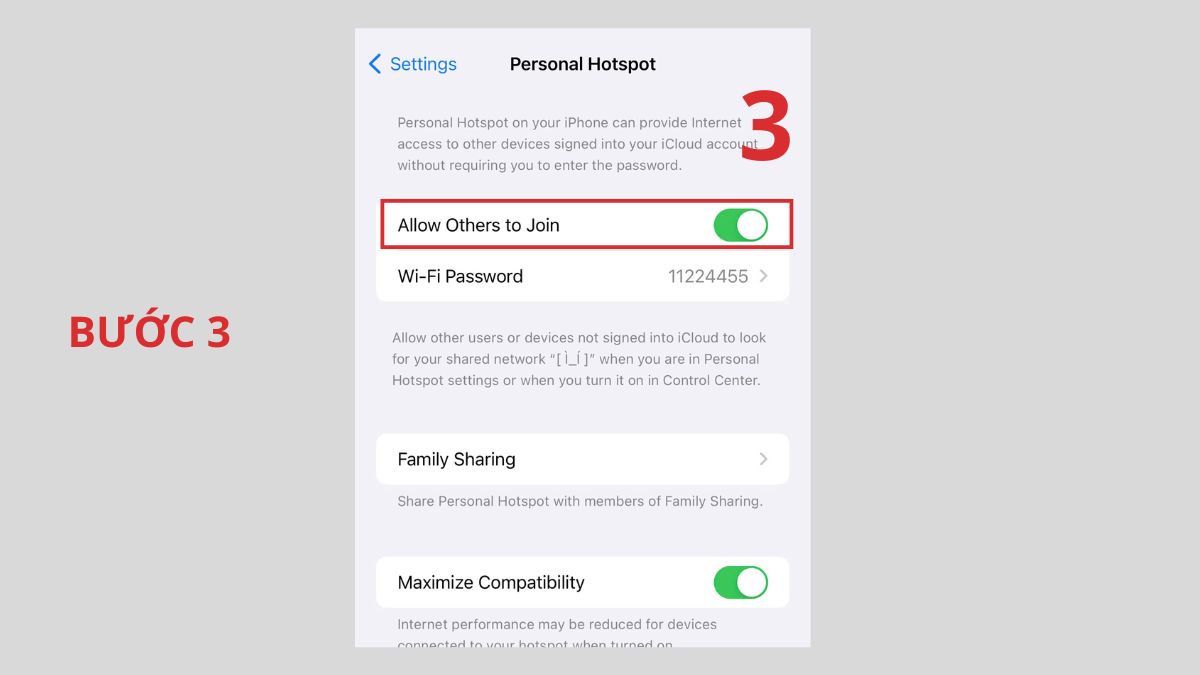Các thao tác phát Wifi đơn giản trên iPhone