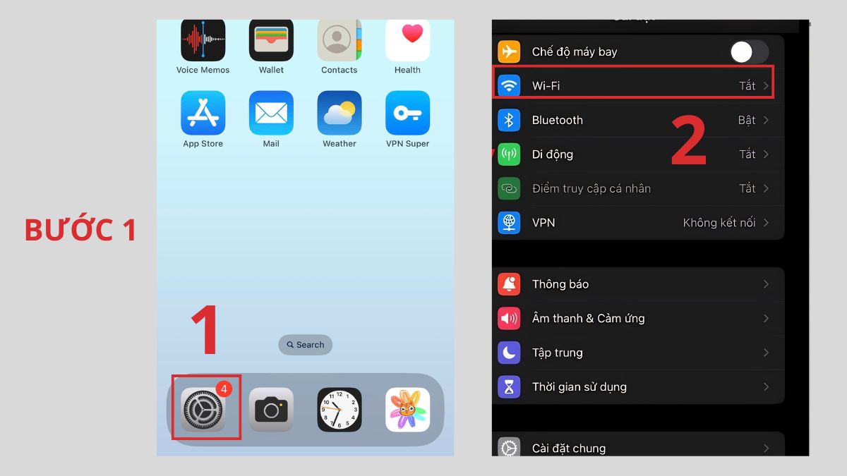 Cách phát WiFi trên iPhone 12 Pro Max