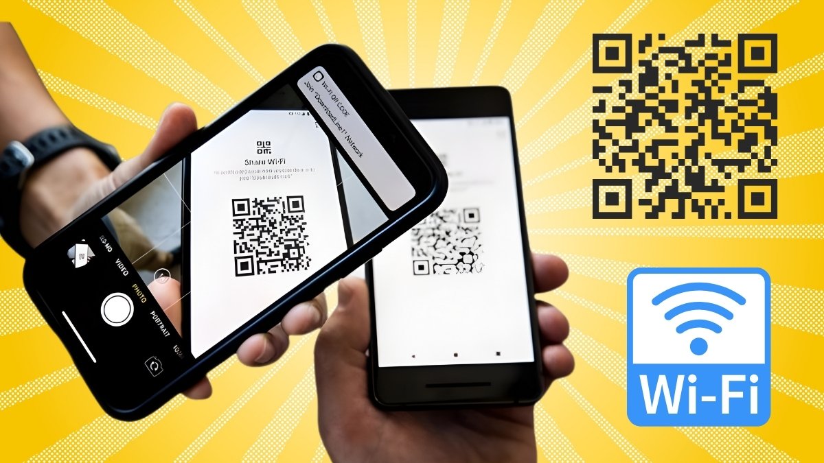 Mã QR WiFi giúp điện thoại dễ kết nối WiFi nhanh chóng mà không cần nhập tay