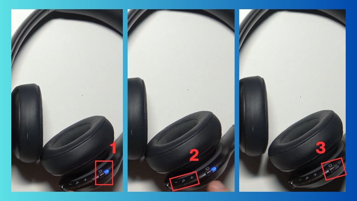 Thao tác reset dòng tai nghe Everest Series