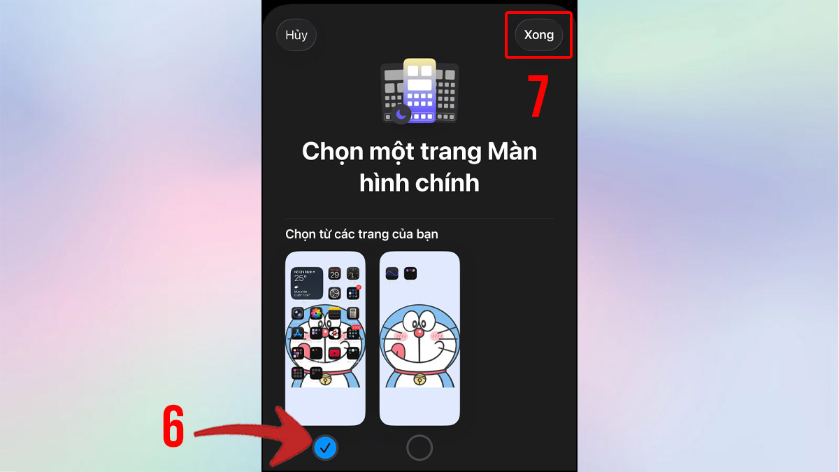 Focus Mode giúp bạn hiển thị các ứng dụng cần thiết