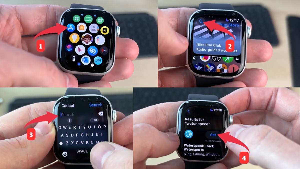 Tải ứng dụng trên đồng hồ thông minh