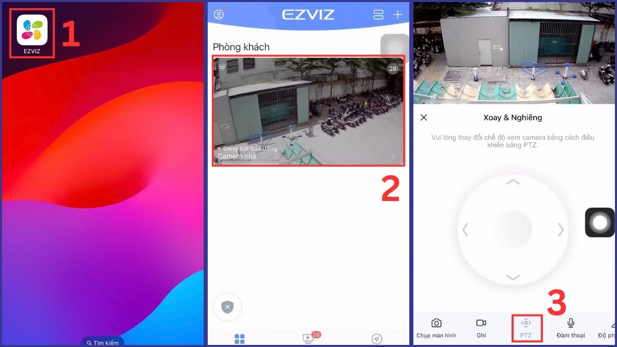 Thiết lập xem trực tiếp video