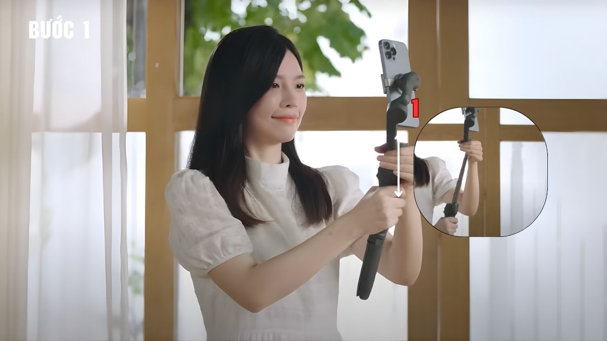 Mở rộng thanh nối tích hợp theo góc quay