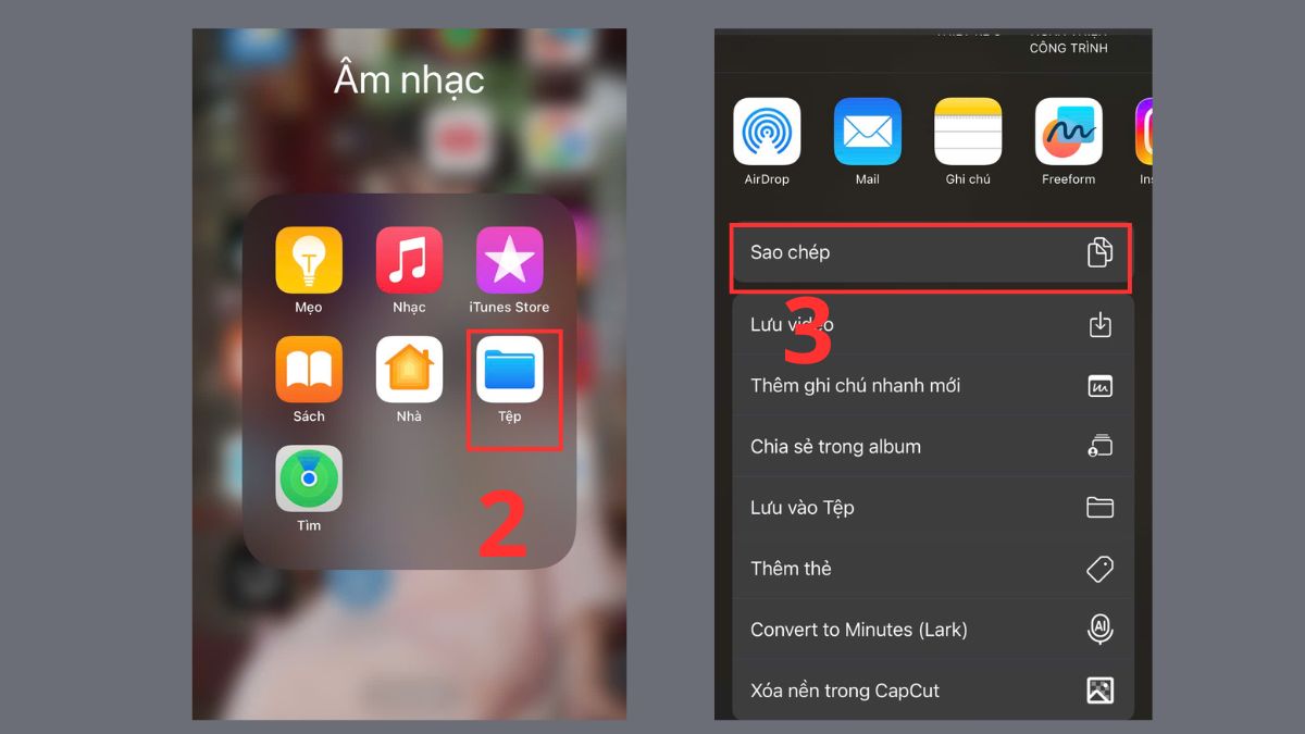 Sao chép nhạc iPhone