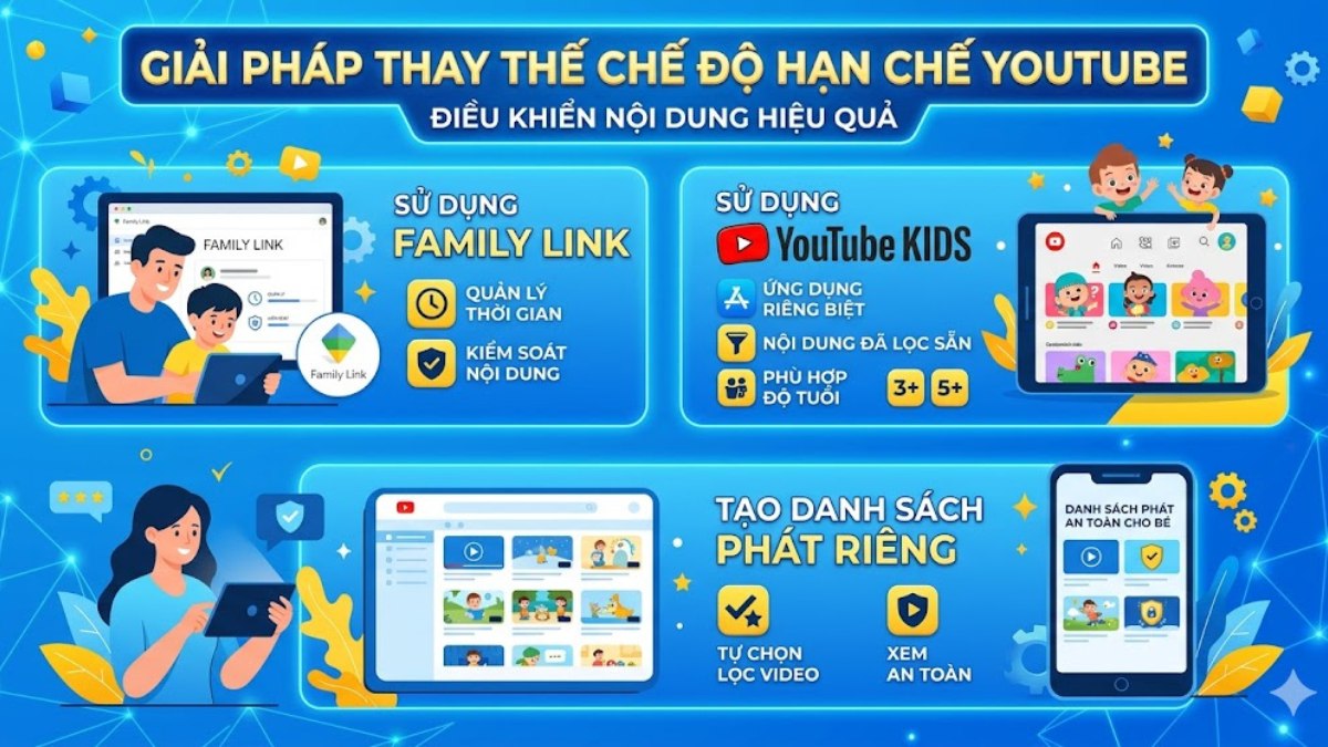 Sử dụng Family Link thay thế