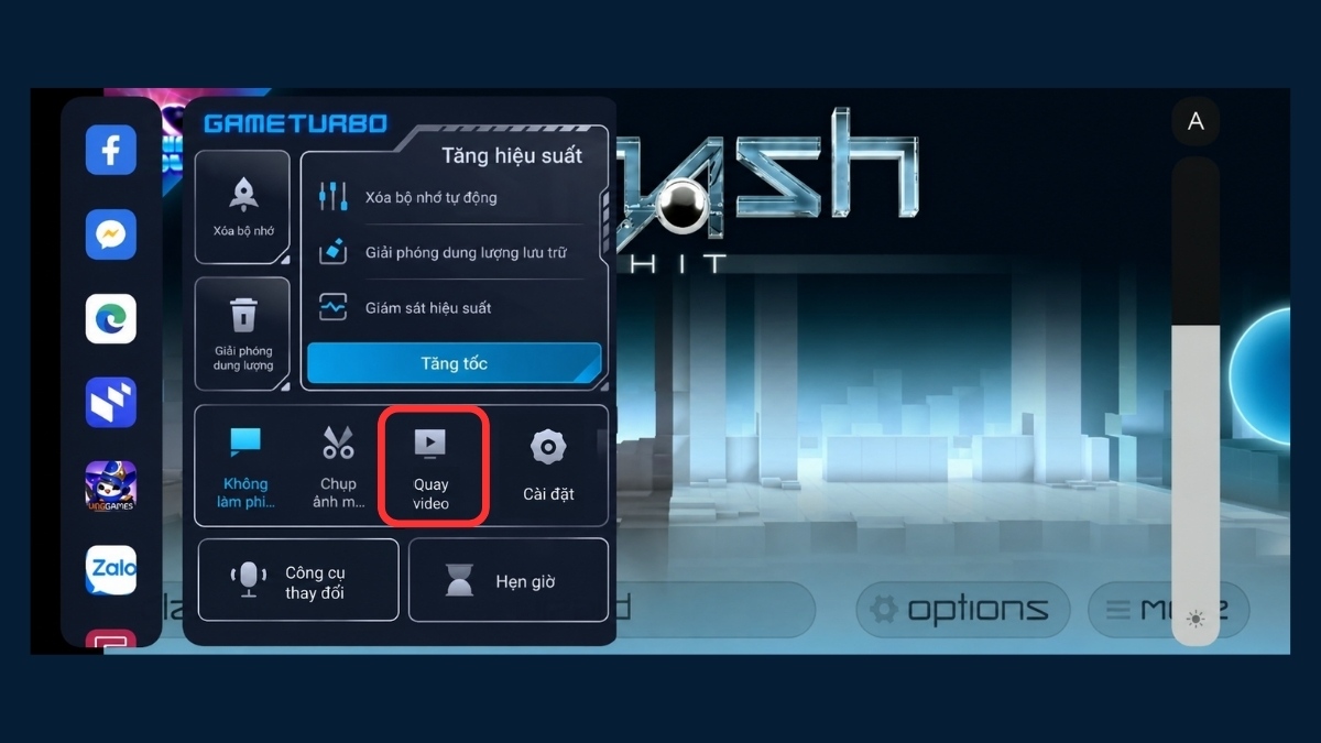 Tính năng Quay video trong Game Turbo