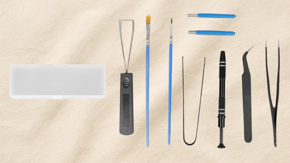 Bộ dụng cụ tháo và vệ sinh bàn phím cơ đầy đủ