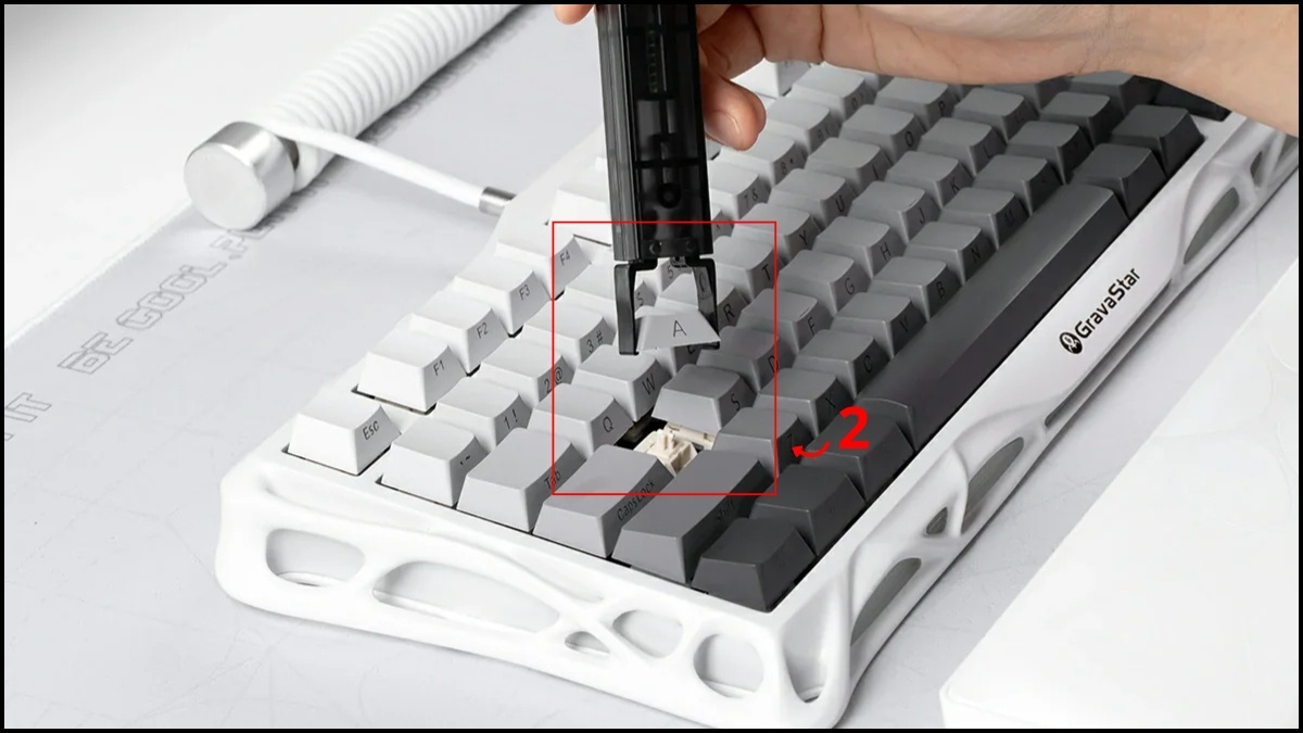 Cách tháo keycap bàn phím cơ