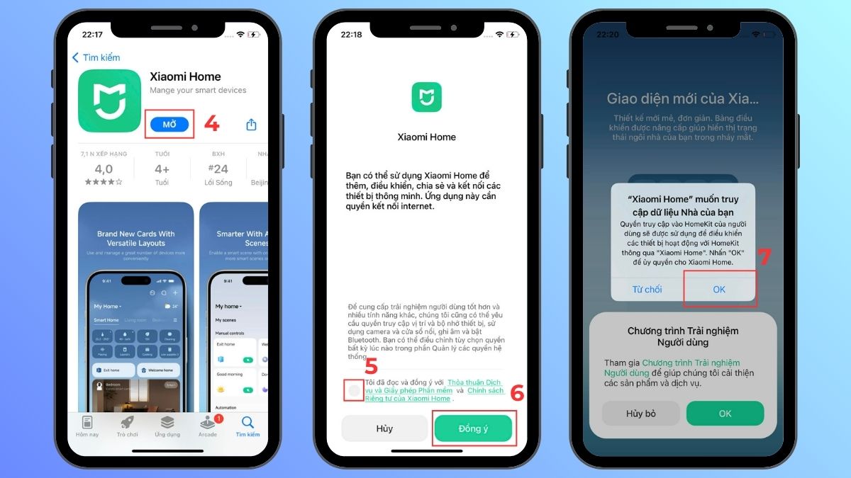 Cấp quyền truy cập cần thiết cho ứng dụng