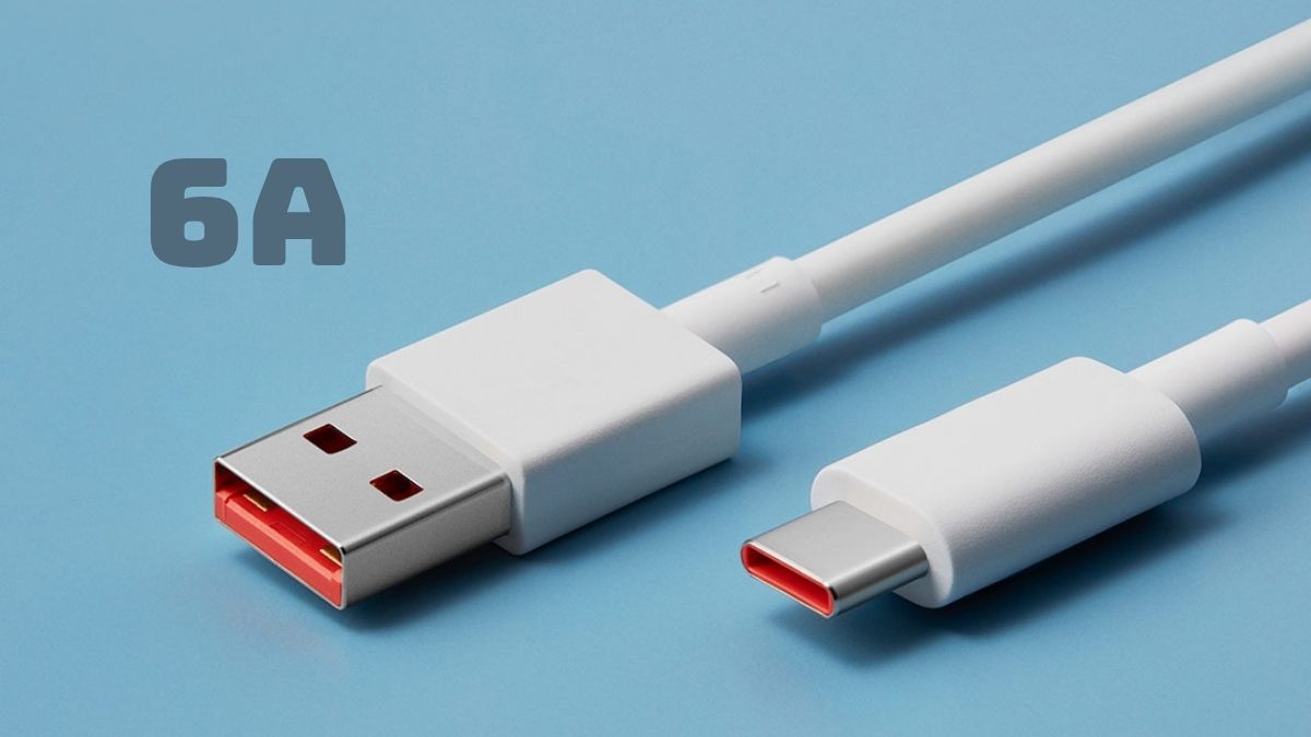 Cáp sạc 6A có dòng điện truyền dẫn mạnh lên đến 6 ampe