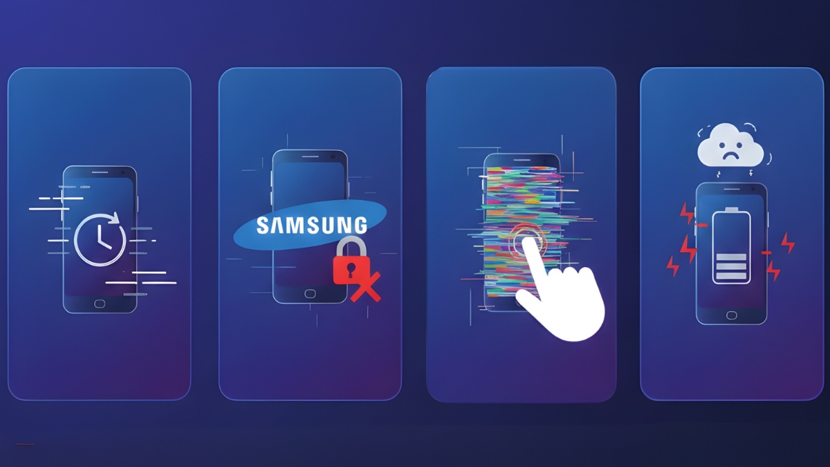 Điện thoại Samsung bị treo máy sau khi cập nhật phần mềm